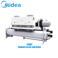 Midea inverter water cooled screw chiller 380V-3Ph-50Hz 1561kw parallel dual compressor inverter screw compressor water chiller